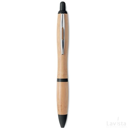 Bamboe balpen Rio bamboo zwart