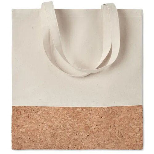 Boodschappentas met kurk Illa tote beige