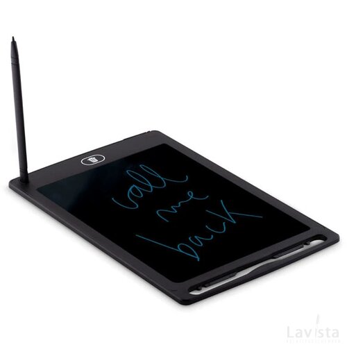 Lcd schrijfbordje Black zwart