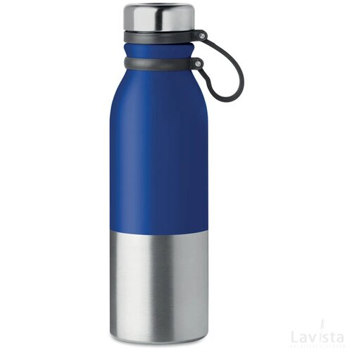 Dubbelwandige drinkfles 600 ml Iceland royal blauw