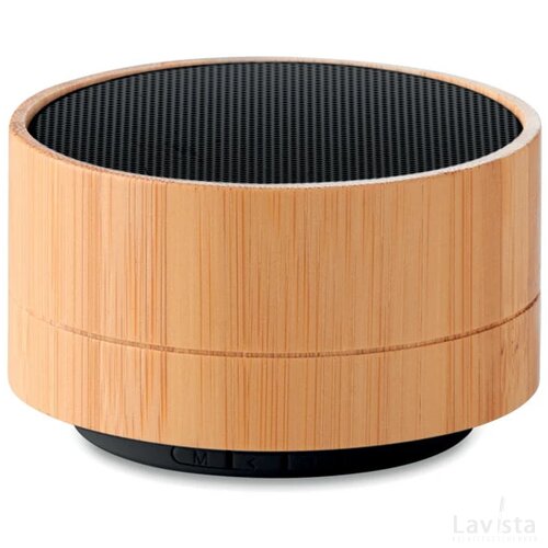 Draadloze luidspreker Sound bamboo zwart