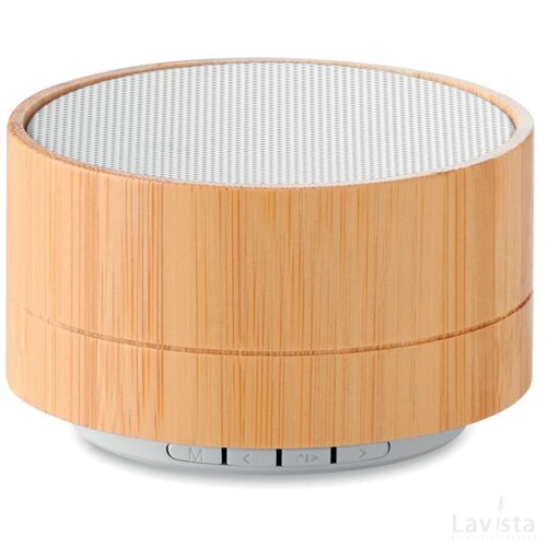 Draadloze luidspreker Sound bamboo wit