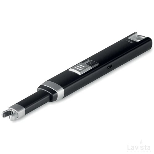 Big usb lighter Flasma plus zwart