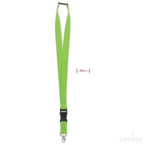 Lanyard 25mm Wide lany limoen