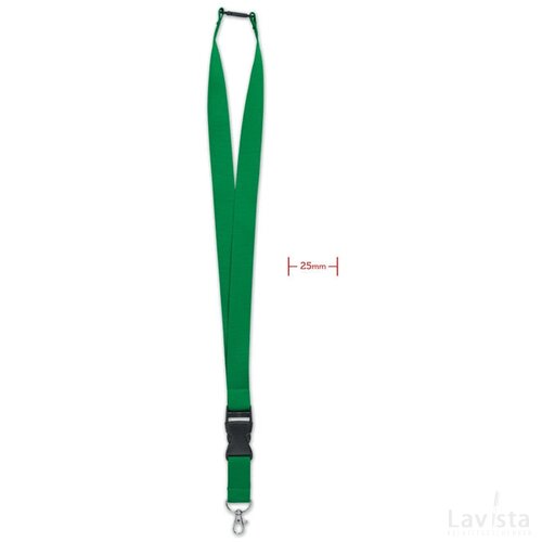 Lanyard 25mm Wide lany groen