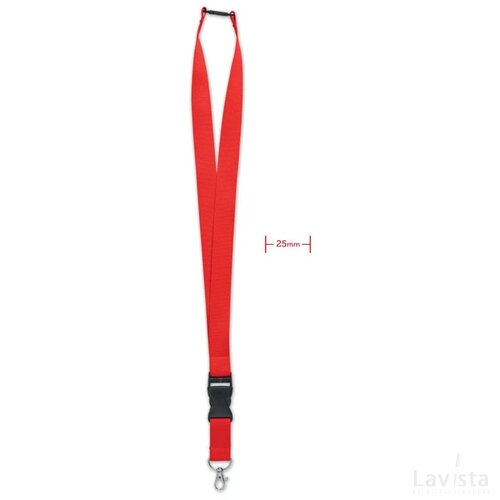 Lanyard 25mm Wide lany rood