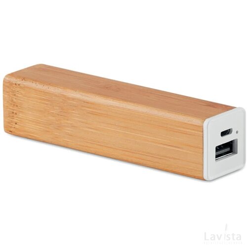 2200 mah bamboe powerbank Powerbam hout
