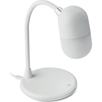 Draadloze speakerlamp Capusla wit