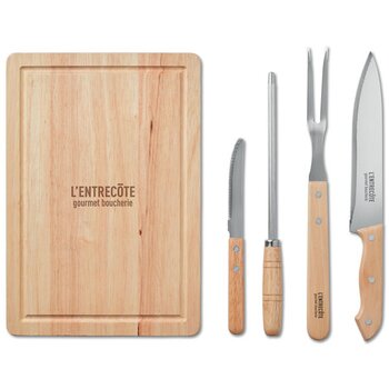 5-delige bbq accessoire set Zwart