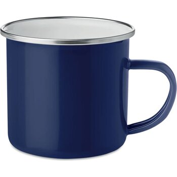 Vintage email mok Plateado blauw