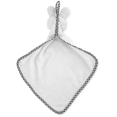 Pluche konijn knuffeldoekje Wit