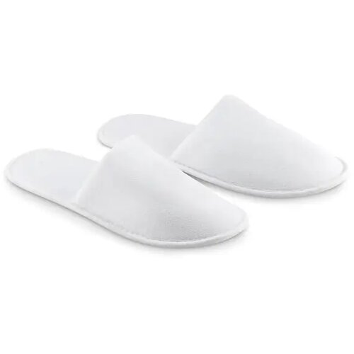 Hotelslippers in pouch Wit