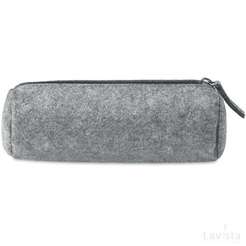 Vilten etui Grijs