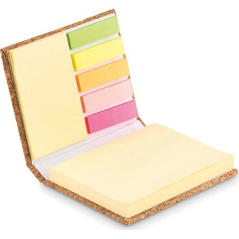 Memoboekje kurk Visioncork beige