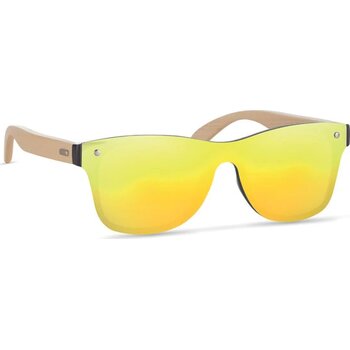 Zonnebril met all-over glas Aloha geel