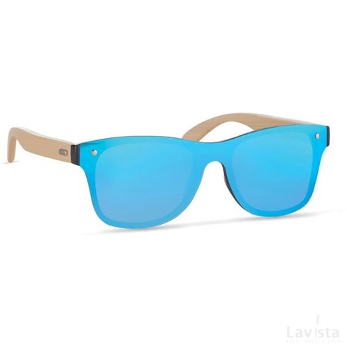 Zonnebril met all-over glas Aloha blauw
