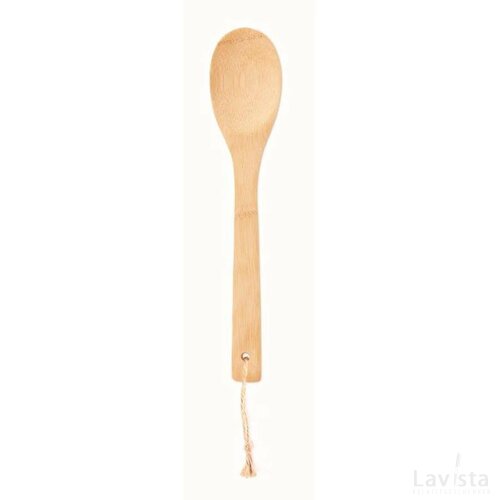 Spoon salad bamboo Mayen beige