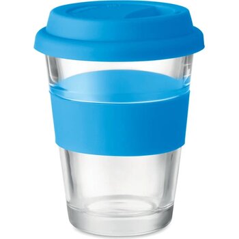 Glazen drinkbeker 350 ml Astoglass blauw
