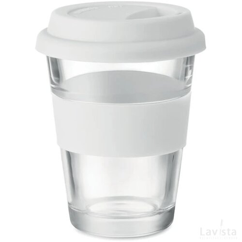 Glazen drinkbeker 350 ml Astoglass wit