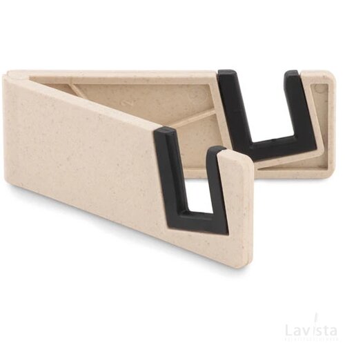 Bamboe/abs telefoonstandaard Standol+ wit
