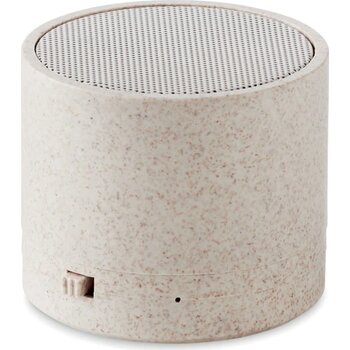 Tarwestro draadloze speaker Round bass+ beige