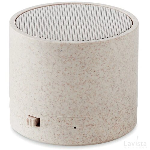 Tarwestro draadloze speaker Round bass+ beige