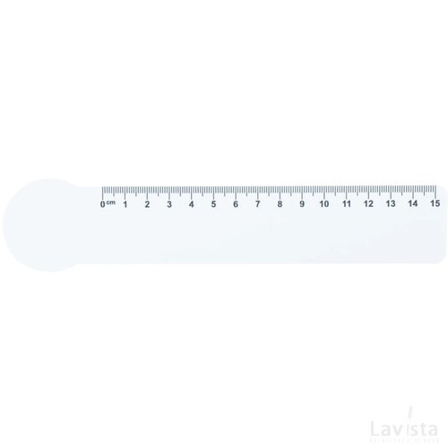Couler 15 Liniaal Van 15 Cm, Cirkel Wit