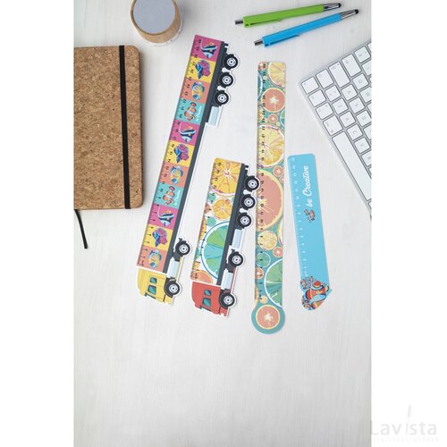 Couler 15 Liniaal Van 15 Cm, Hart Wit