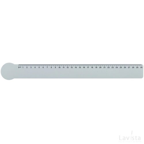 Couler 30 Liniaal Van 30 Cm, Cirkel Wit