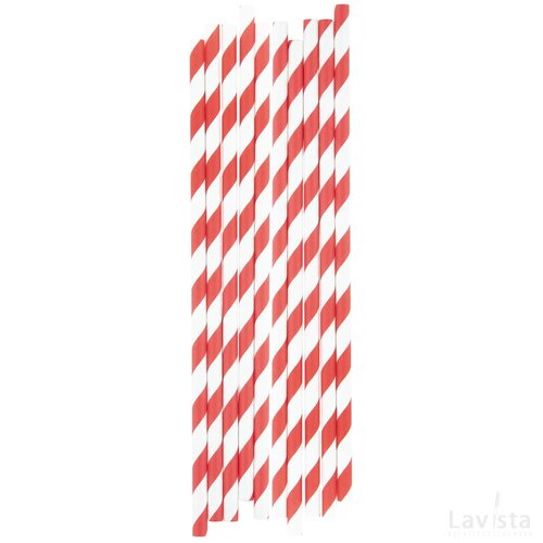 Stristraw Rietjes Set Rood