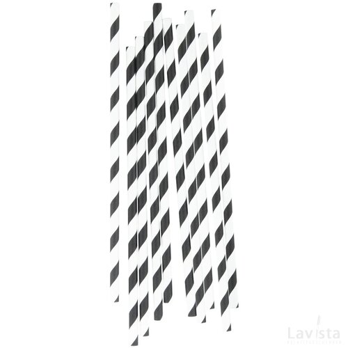 Stristraw Rietjes Set Zwart