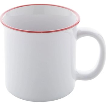 Gover Retro Sublimatie Mok Rood