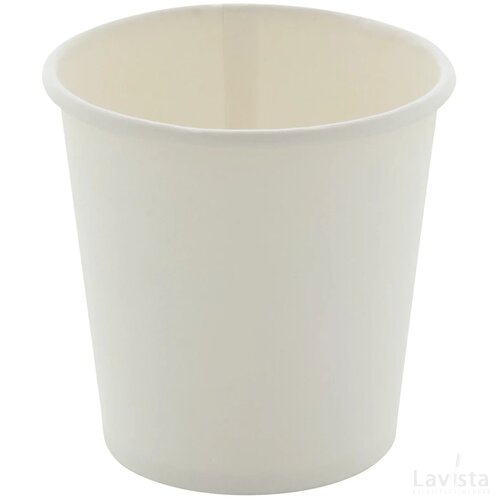 Papcap S Papieren Beker Wit