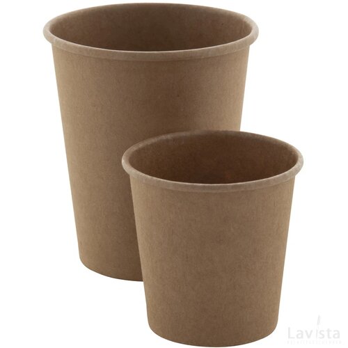 Papcap M Papieren Beker Naturel
