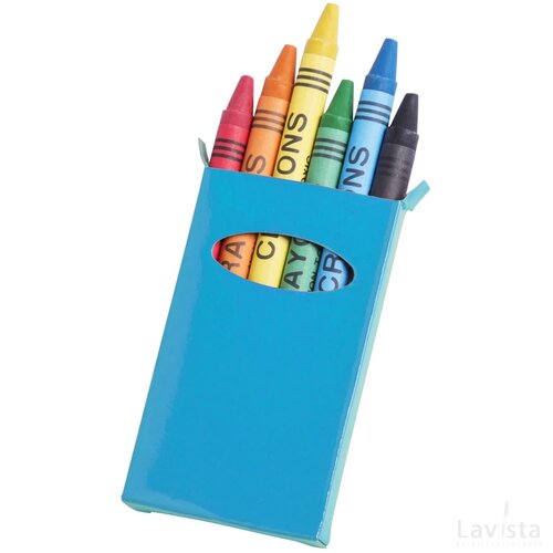 Tune 6 Krijtjes Set (Kobalt) Blauw