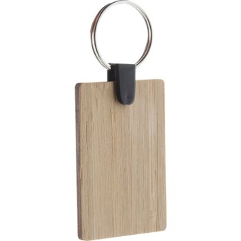Bambry Bamboo Sleutelhanger Naturel