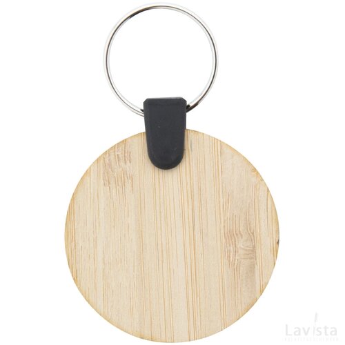Bambry Bamboo Sleutelhanger Naturel
