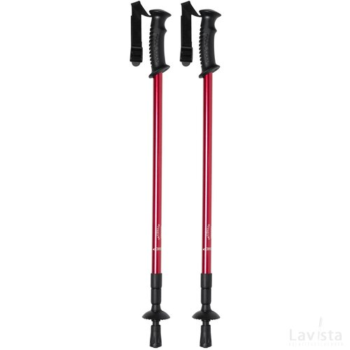 Brulen Nordic Walking Sticks Rood