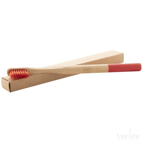 Coloboo Bamboe Tandenborstel Rood