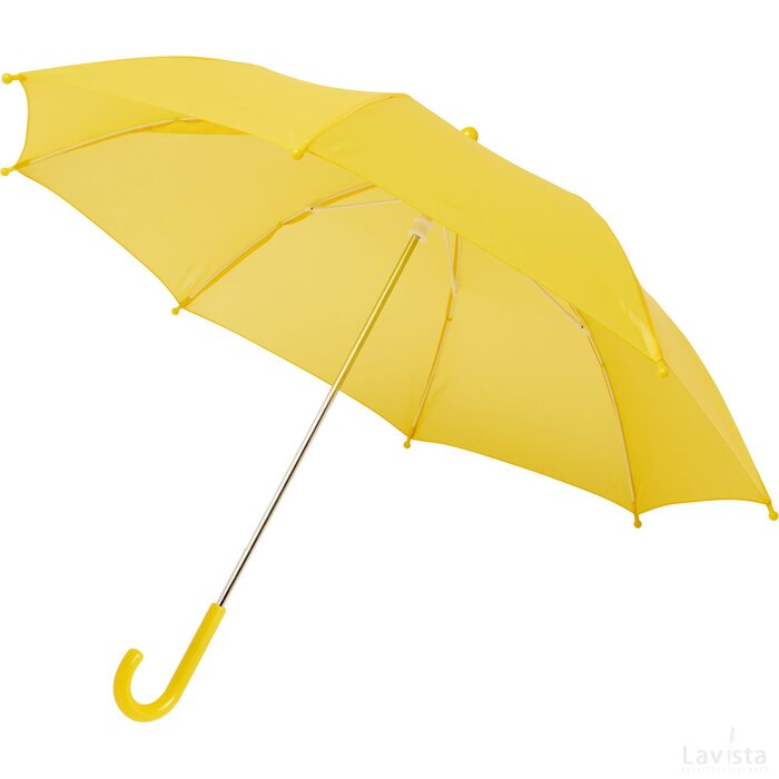 Nina 17" stormparaplu voor kinderen geel Geel