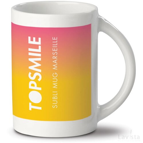 Mok subli Marseille 250ml wit