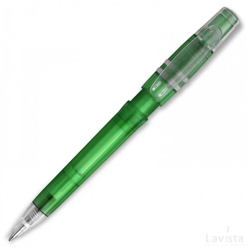 Balpen Nora Clear transparant transparant groen