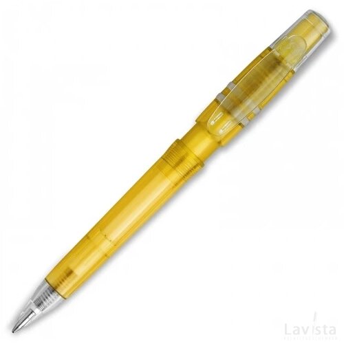 Balpen Nora Clear transparant transparant geel