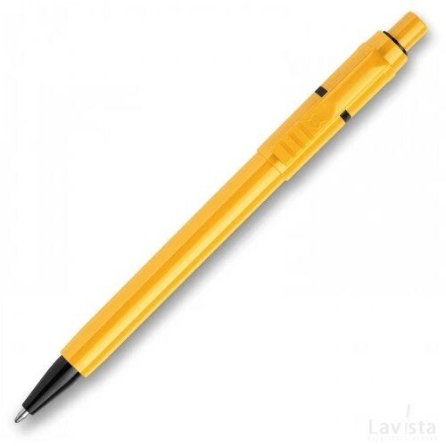 Balpen Baron Extra hardcolour geel / zwart
