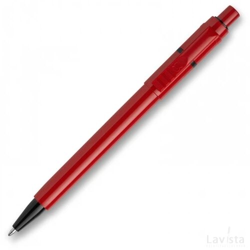 Balpen Baron Extra hardcolour rood / zwart
