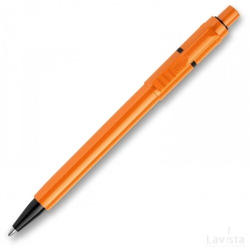 Balpen Baron Extra hardcolour oranje / zwart