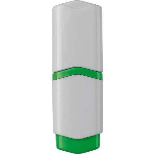 Tekstmarker mini wit / groen