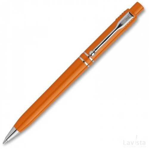 Balpen Raja Chrome hardcolour oranje