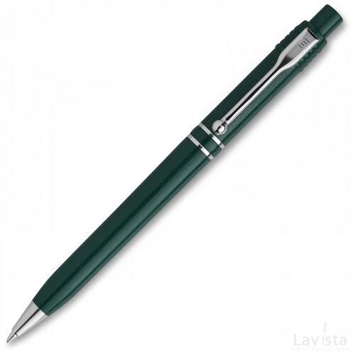 Balpen Raja Chrome hardcolour donker groen