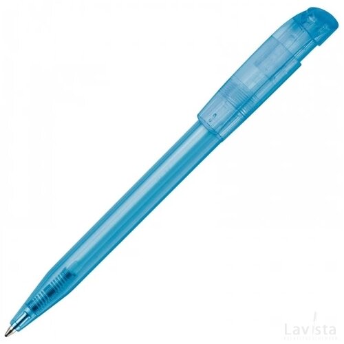 Balpen S45 Clear transparant transparant licht blauw